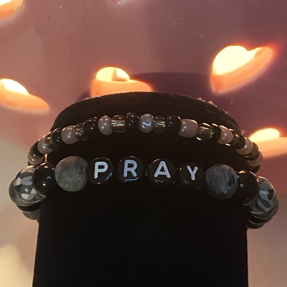 Other - “Pray” bracelet set🙏🏼✝️
